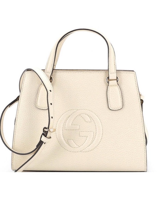 Gucci Handbags - Gucci Soho Pebbled Leather Top-Handle Satchel NEW